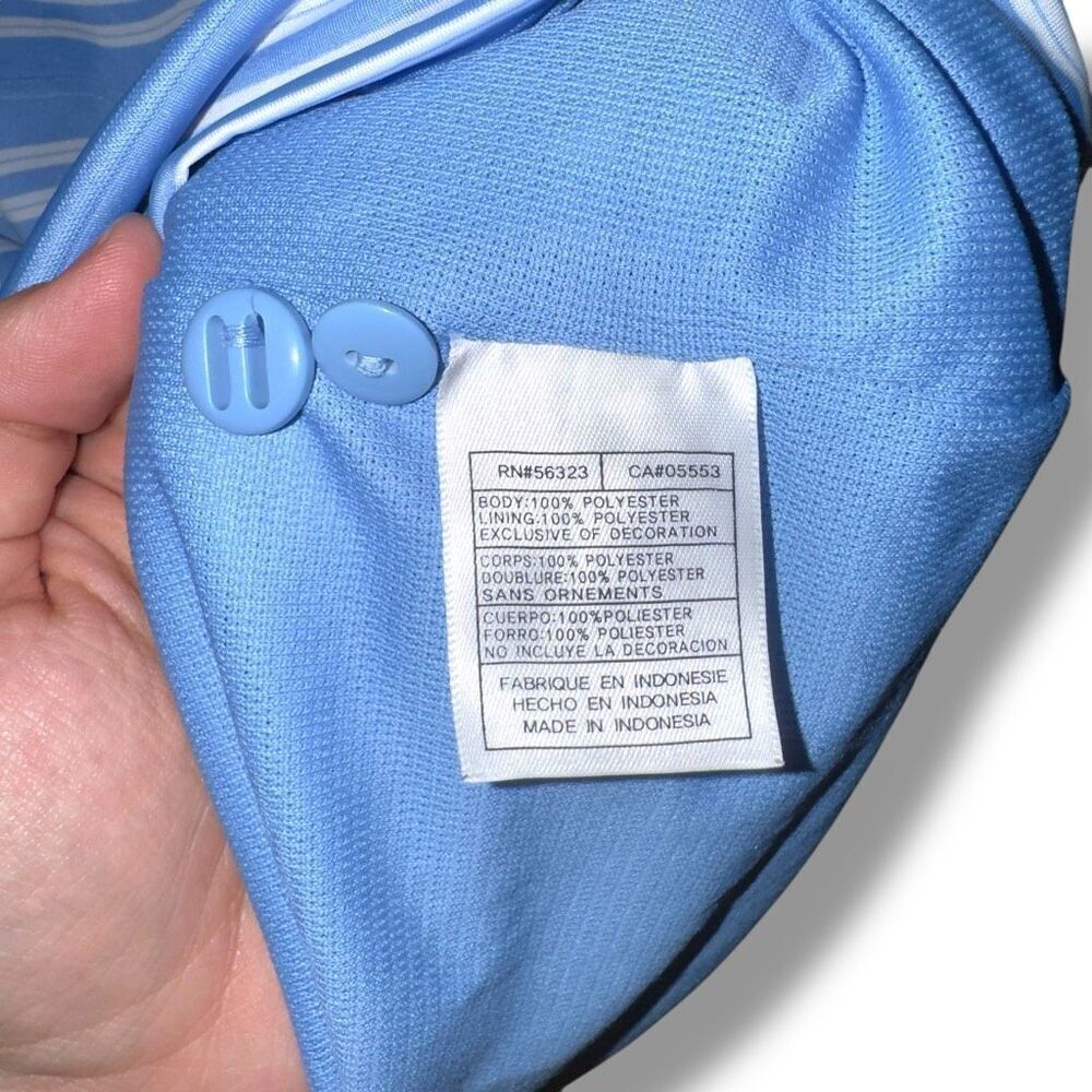 UNC University of North Carolina Nike Golf Dri Fit Golf Polo Shirt Size XXL - Picture 8 of 9
